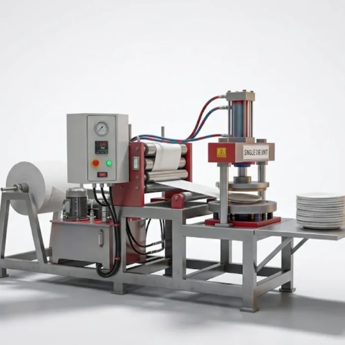 Semi Automatic Hydraulic Paper Dish Machine (Single Die)